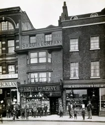 Saqui y Compañía, 282 Bishopsgate, Londres, principios de 1900